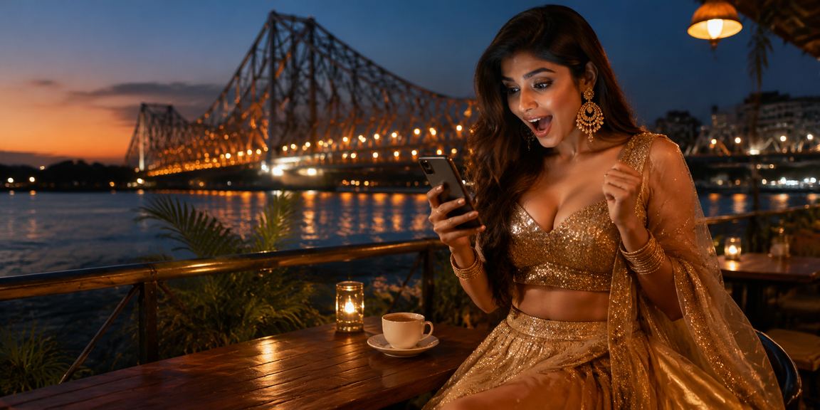 Kolkata customers accessing live casino games on phones